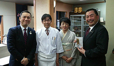 JAL✈大西会長と、三重県知事